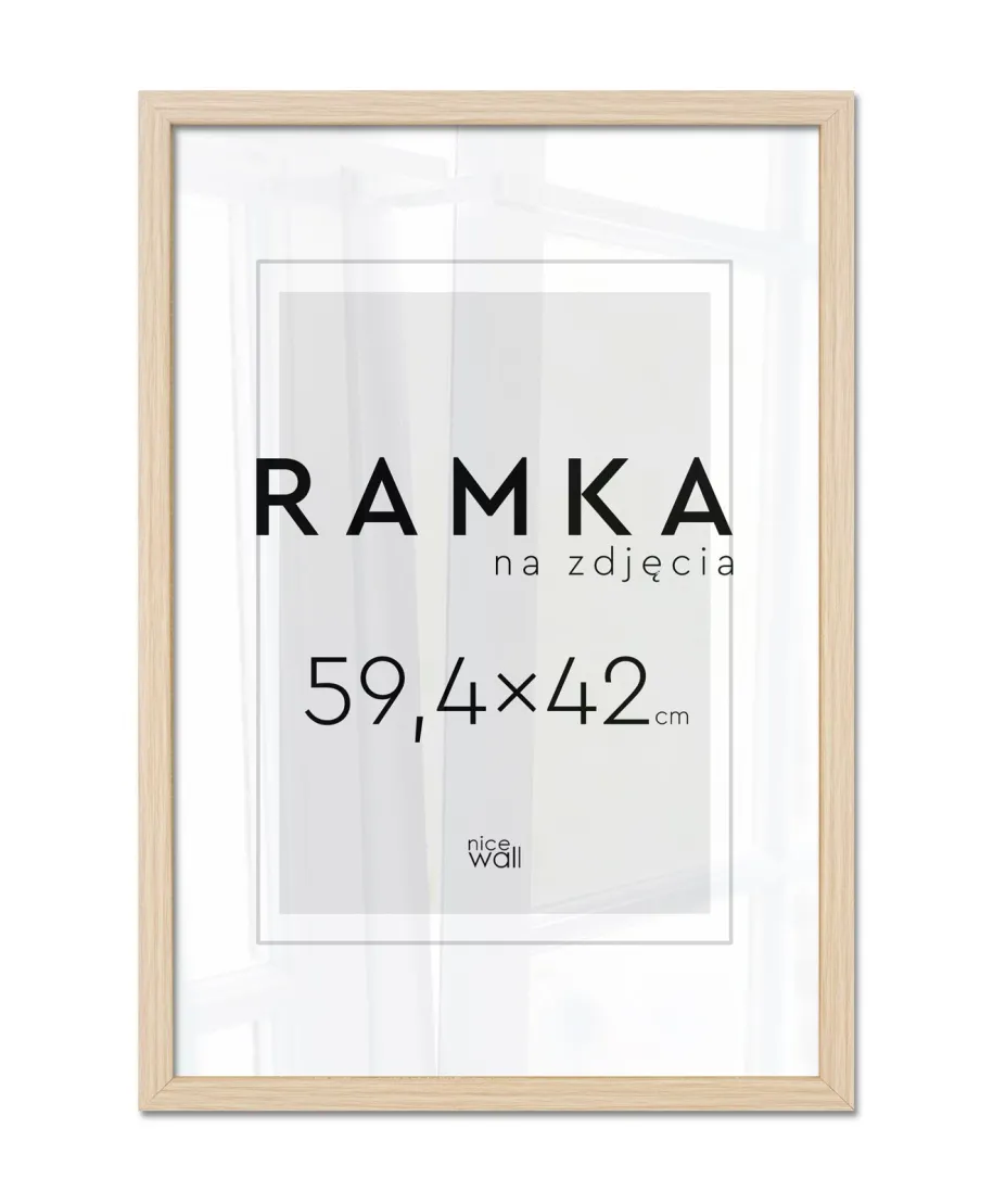 Ramka na zdjęcia 59,4x42 cm Buk A2