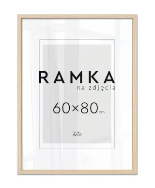 Ramka na zdjęcia 60x80 cm Buk