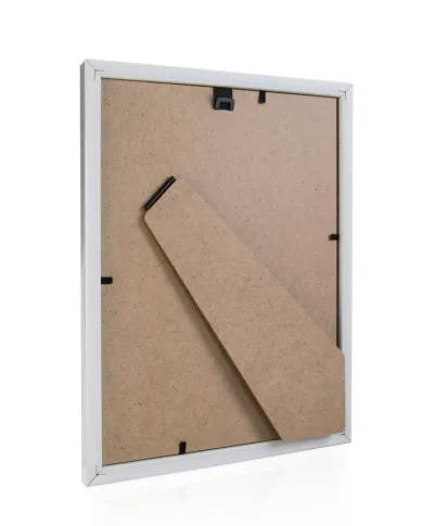 Ramka na zdjęcia 10x15 cm z podpórką Srebrna