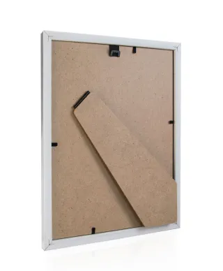 Ramka na zdjęcia 10x15 cm z podpórką Srebrna