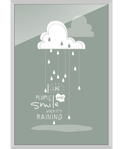 Raining - plakat