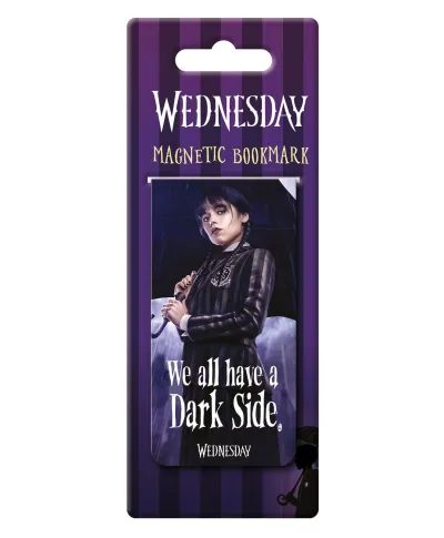 Wednesday Dark Side - magnetyczna zakładka do książki