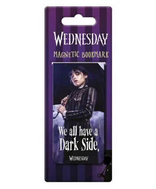 Wednesday Dark Side - magnetyczna zakładka do książki