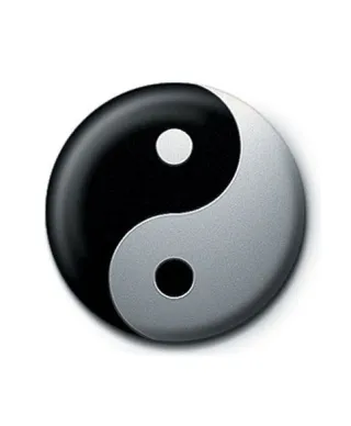 Yin Yang - przypinka