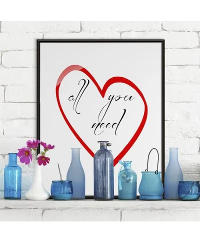 All you need is - plakat