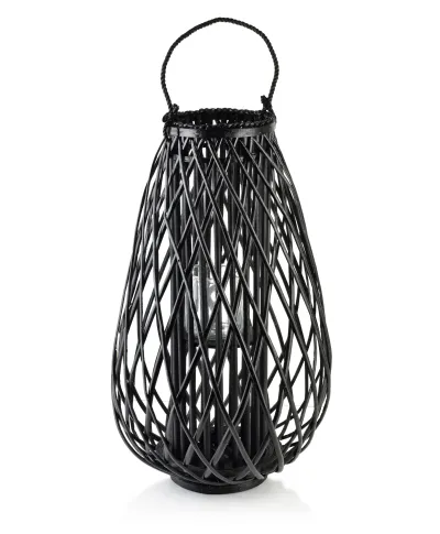 LUCIE BLACK Lampion 20x42xh70cm