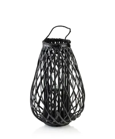 LUCIE BLACK Lampion 20x40xh60cm