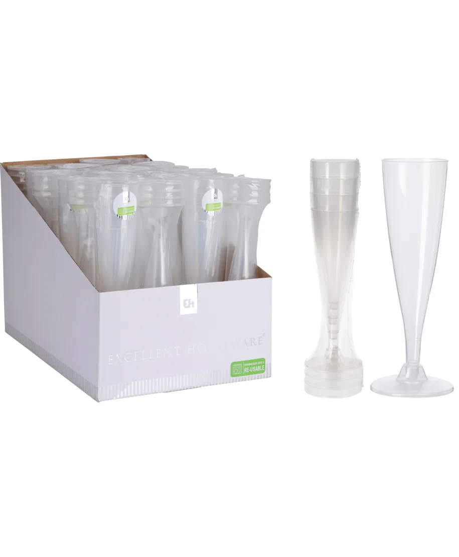 KOMPLET 4 KIELISZKÓW DO SZAMPANA 130ML