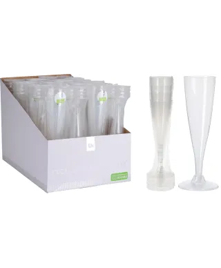 KOMPLET 4 KIELISZKÓW DO SZAMPANA 130ML