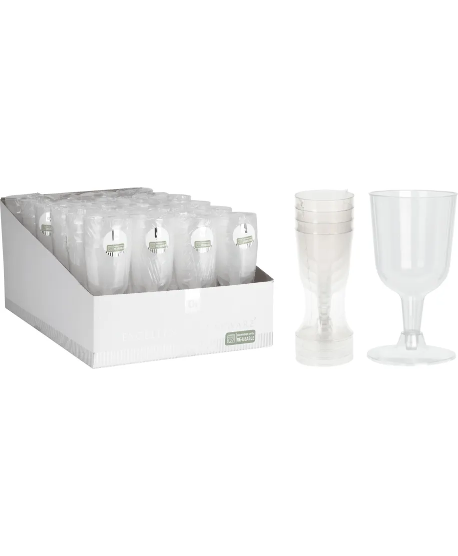 KOMPLET 4 KIELISZKÓW DO WINA 160ML