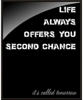 Second chance - plakat