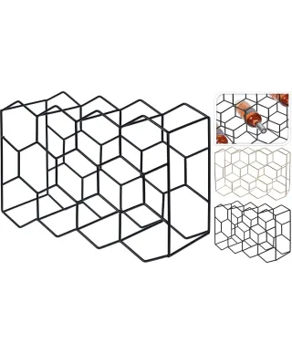 Stojak na wino 11-butelek 28,5x44x15cm