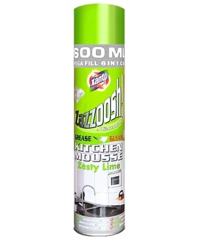 XANTO Pianka do czyszczenia kuchni limonka 500ml KITCHEN MOUSSE ZESTY LIME