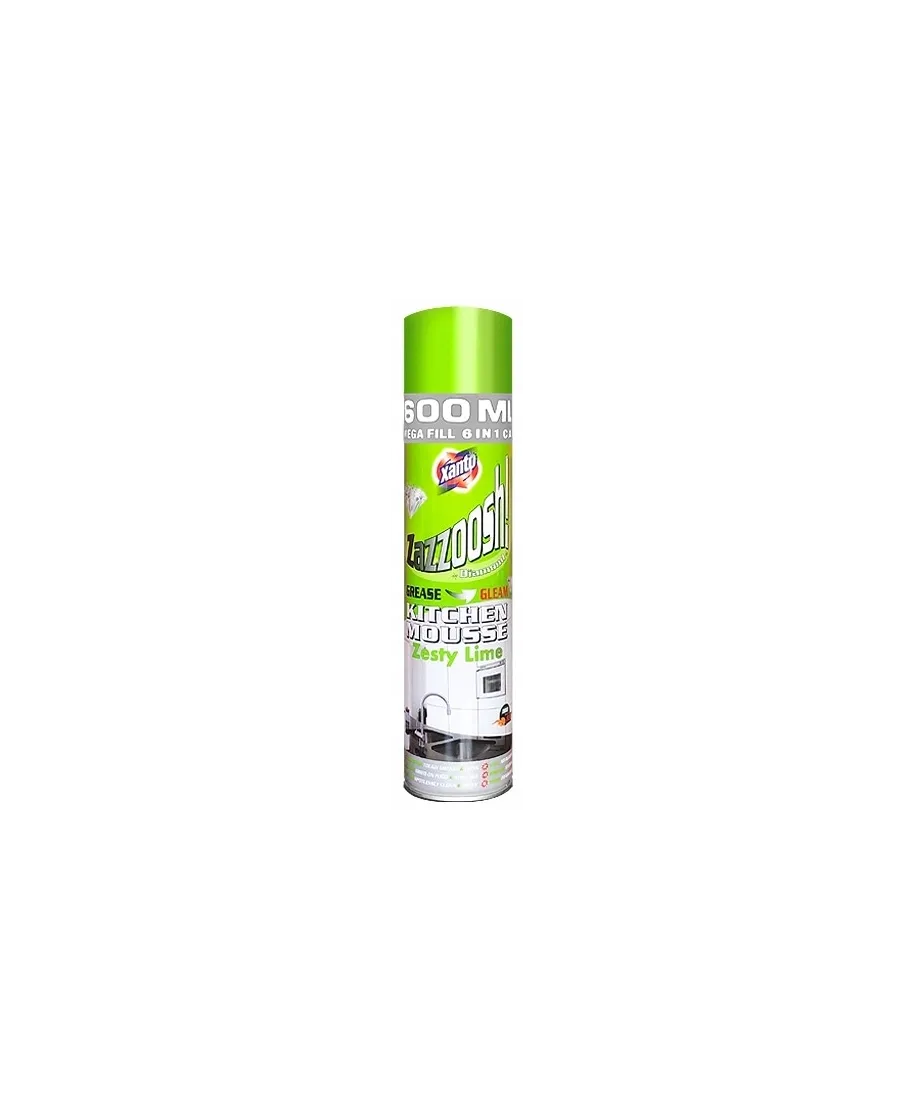 XANTO Pianka do czyszczenia kuchni limonka 500ml KITCHEN MOUSSE ZESTY LIME
