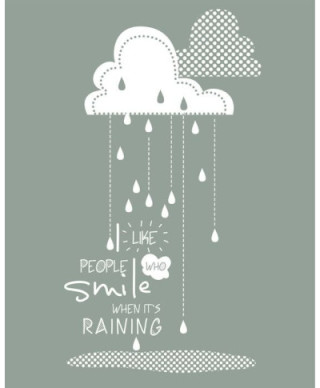 Raining - plakat