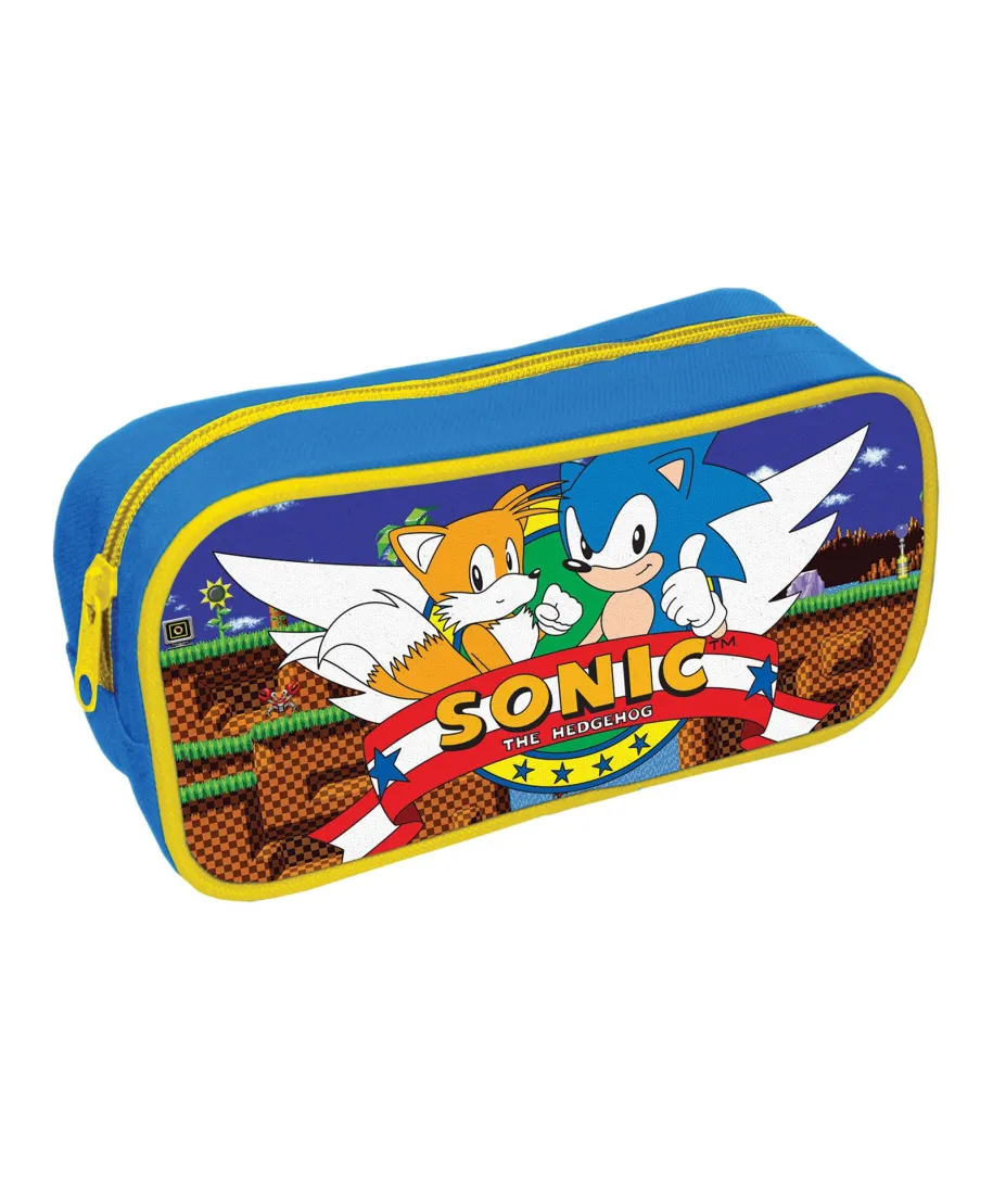 Sonic The Hedgehog Retro Green Hill Zone - piórnik
