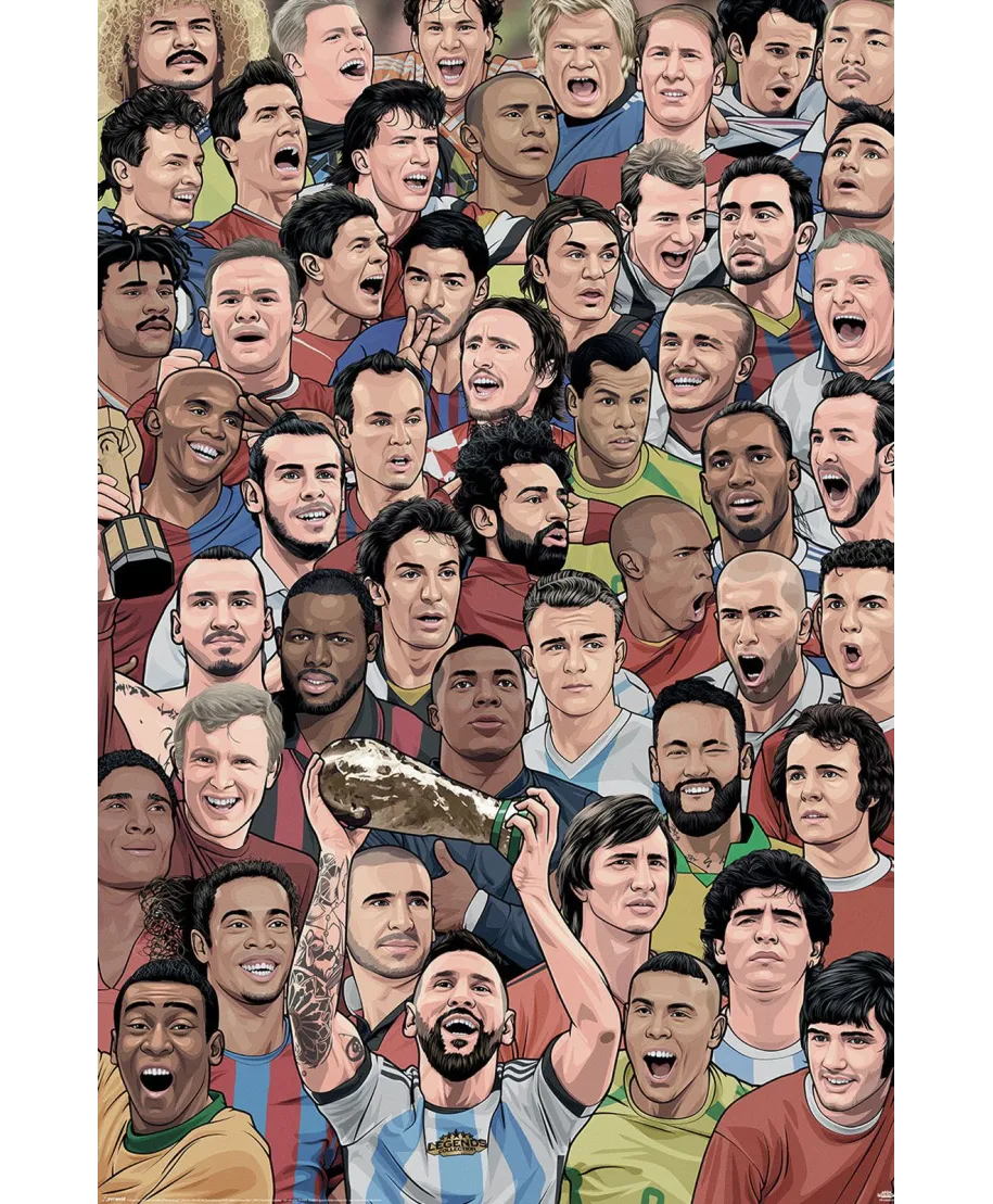 Legends Football's Greatest - plakat