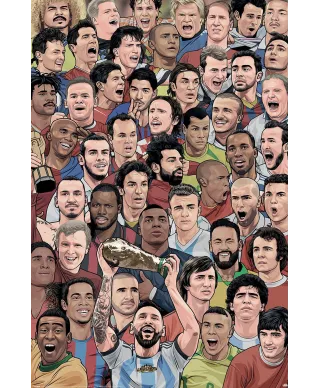 Legends Football's Greatest - plakat