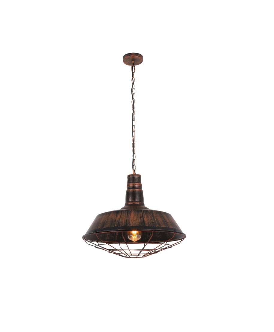 LAMPA WISZĄCA INDUSTRIALNA LOFT STARY MOSIĄDZ ARIGIO D35