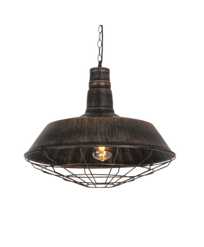 LAMPA WISZĄCA INDUSTRIALNA LOFT STARE ZŁOTO ARIGIO D35