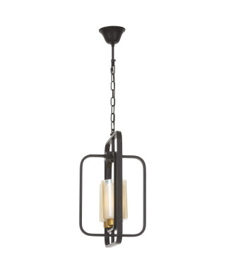 LAMPA WISZĄCA LOFT CHARNO-MOSIĘŻNA CHICAGO W2