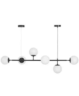 NOWOCZESNA LAMPA WISZĄCA CZARNO-BIAŁA CEREDO W6