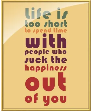 Life is too short - plakat