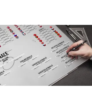 Tabela Euro 2024 - plakat w wersji niemieckiej