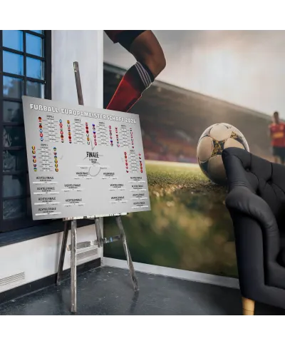 Tabela Rozgrywek Euro 2024 - plakat w wersji niemieckiej