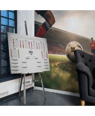 Tabela Rozgrywek Euro 2024 - plakat w wersji niemieckiej