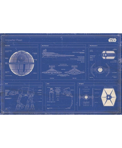 Star Wars - Cesarska Flota - plakat