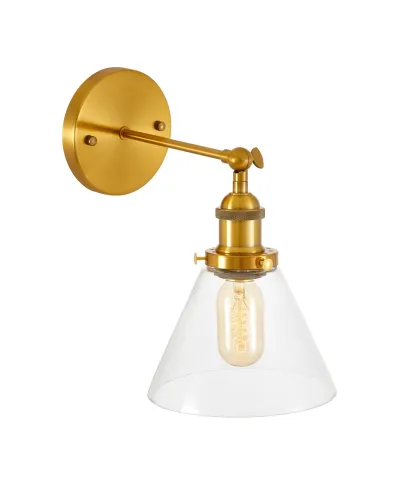 KINKIET LAMPA ŚCIENNA LOFT MOSIĘŻNA NUBI