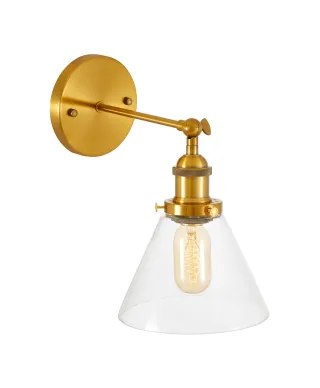 KINKIET LAMPA ŚCIENNA LOFT MOSIĘŻNA NUBI