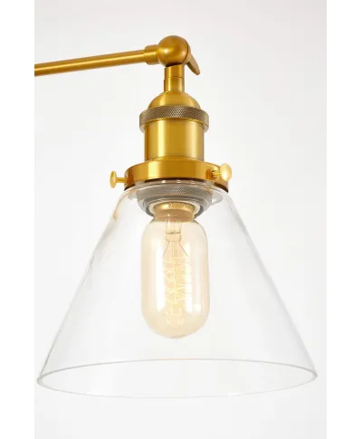 KINKIET LAMPA ŚCIENNA LOFT MOSIĘŻNA NUBI