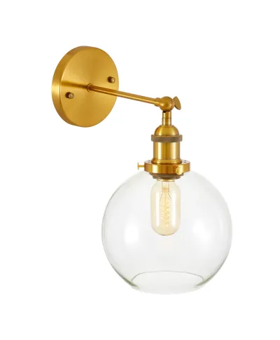 LAMPA ŚCIENNA KINKIET MOSIĘŻNY LOFT NAVARRO