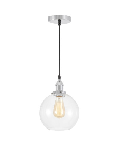 LAMPA WISZĄCA LOFT CHROMOWANA NAVARRO W1