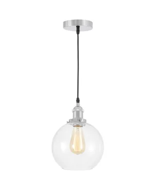 LAMPA WISZĄCA LOFT CHROMOWANA NAVARRO W1