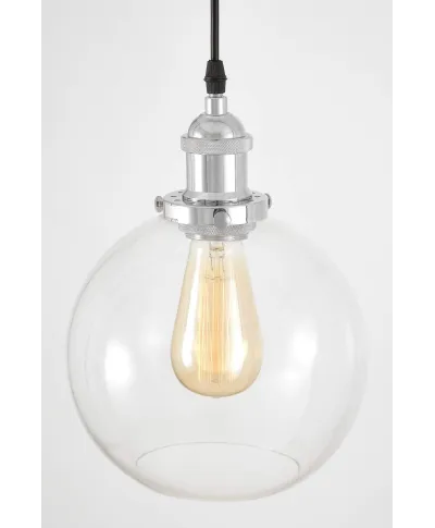 LAMPA WISZĄCA LOFT CHROMOWANA NAVARRO W1