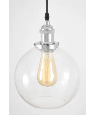 LAMPA WISZĄCA LOFT CHROMOWANA NAVARRO W1