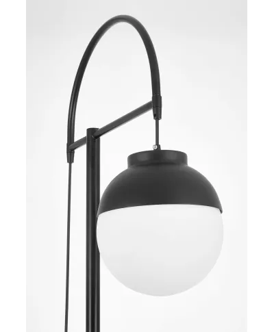 LAMPA STOJĄCA PODŁOGOWA CZARNA BERTINI