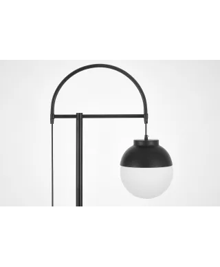 LAMPA STOJĄCA PODŁOGOWA CZARNA BERTINI