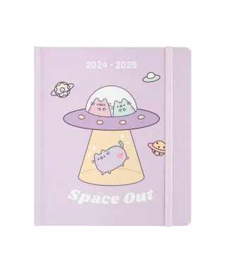 Pusheen Space Out - dziennik szkolny 2024/2025