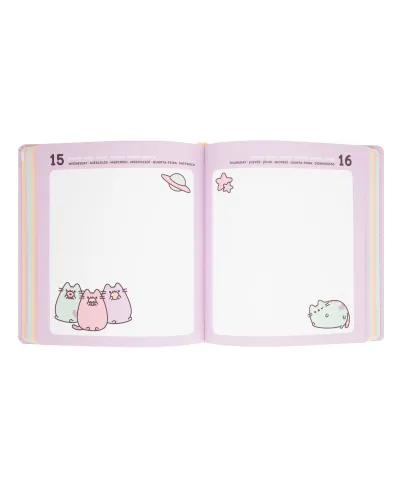 Pusheen Space Out - dziennik szkolny 2024/2025