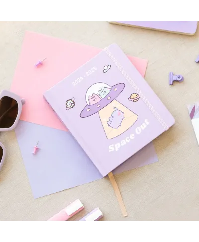 Pusheen Space Out - dziennik szkolny 2024/2025