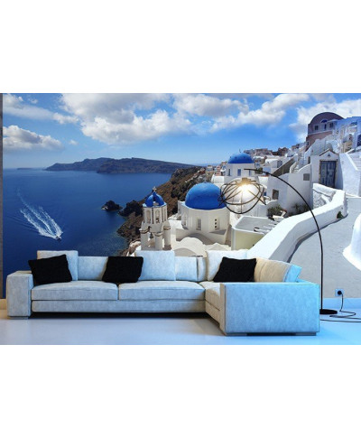 Fototapeta na ścianę - Panorama Santorini, Grecja 366x254cm