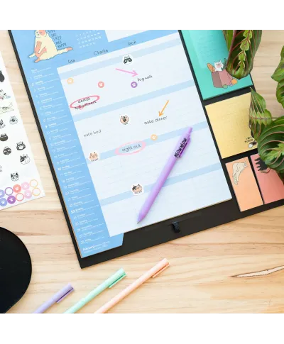 Kitten Meow Meow - planer ścienny 2024/2025