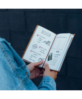 Pink Floyd - notes skórzany