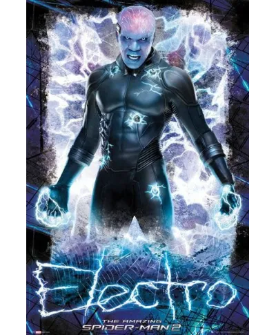 Niesamowity Spiderman 2 - Electro - plakat