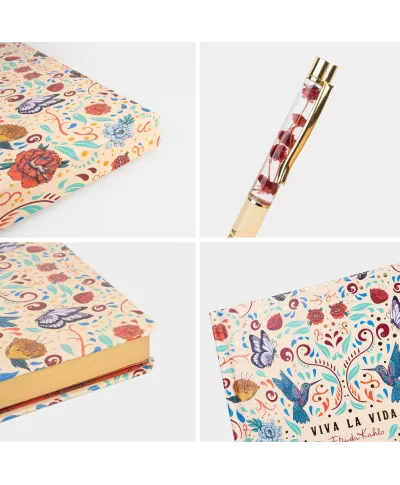 Frida Kahlo - zestaw notatnika z długopisem