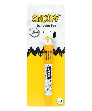 Snoopy Lazy Days - długopis wielokolorowy